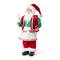 Glitzhome® 18"H Faux Fur Christmas Chef Santa Figurine